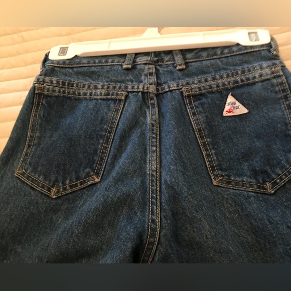 Vintage 80’s Joan D’arc Jeans EUC 👀 😱 ankle zippers blue denim 🇫🇷 French WOW - Picture 4 of 6